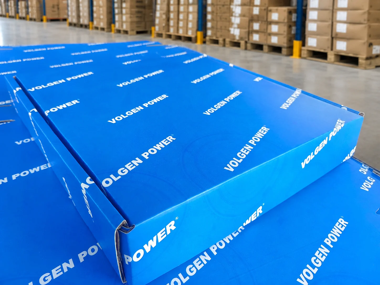 Volgen Power export packing for Volvo heavy duty truck transmission parts before shipment
