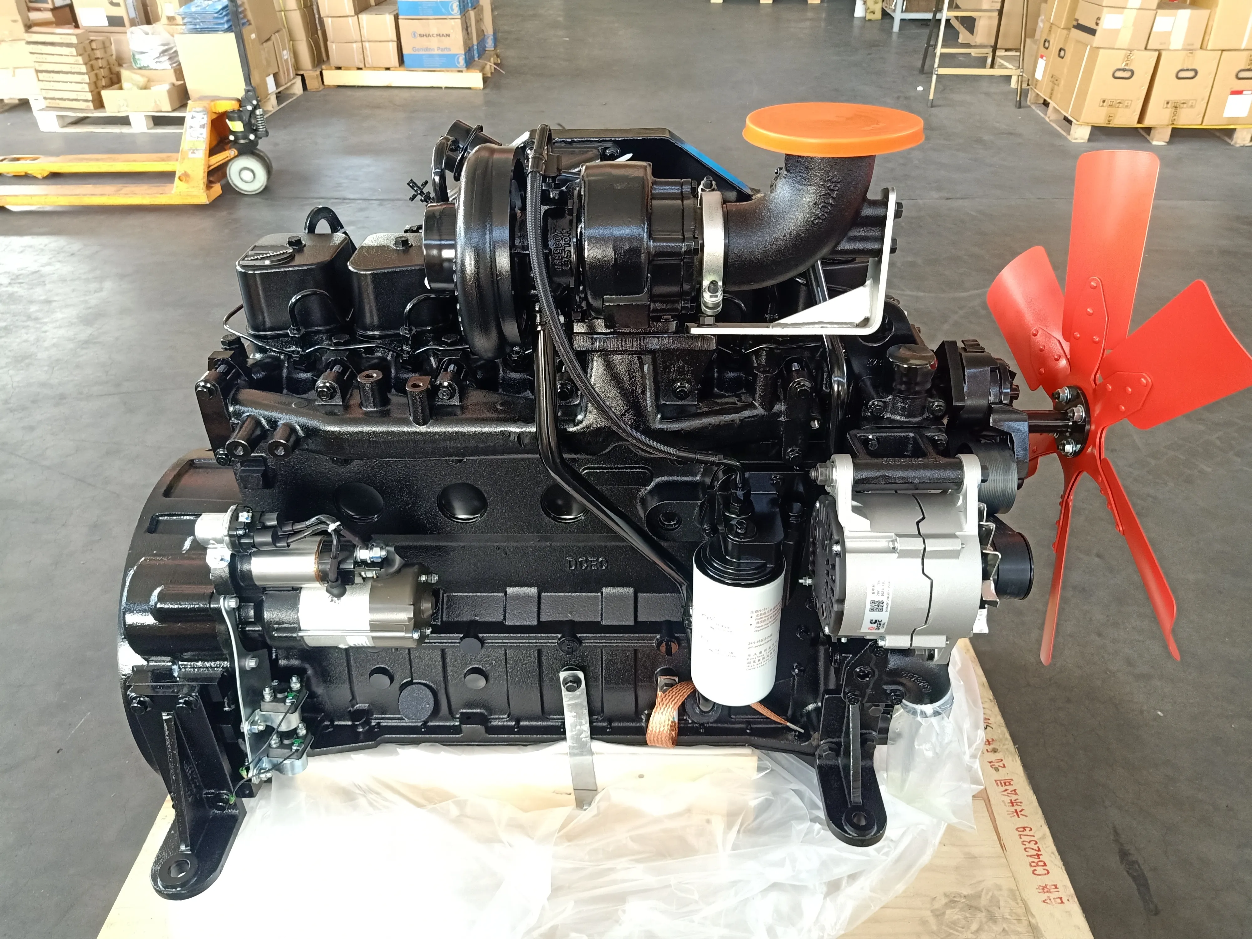 Cummins 6BT 5.9L diesel engine assembly for marine and industrial applications — verify markings before order