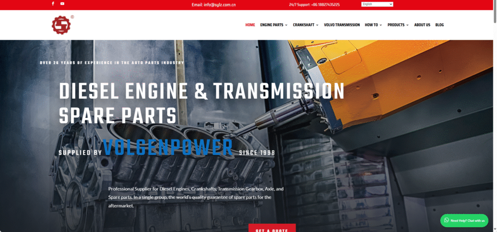 Heavy-Duty Truck Transmission Parts