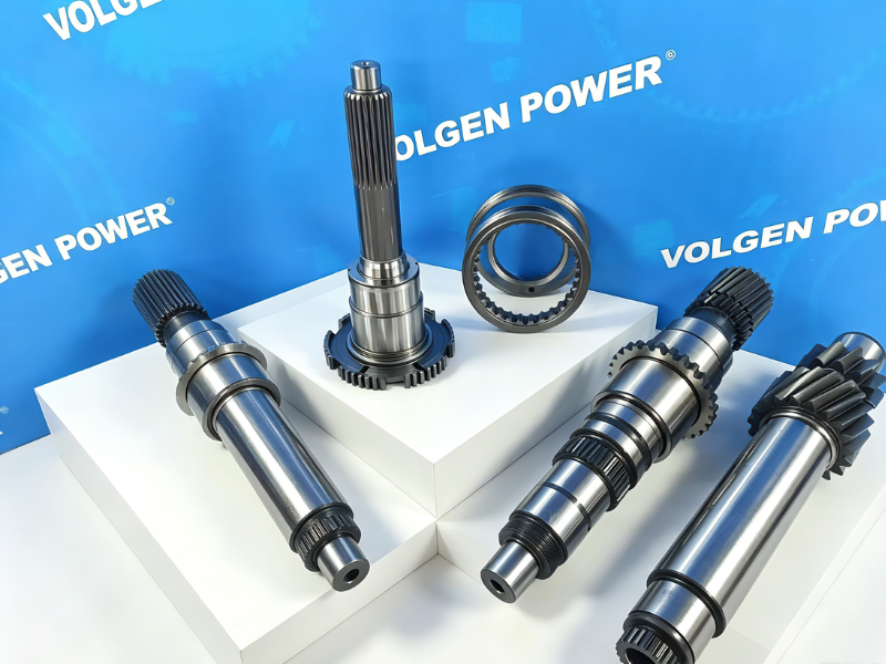 Volvo Input shafts, countershafts, and matched transmission shafts