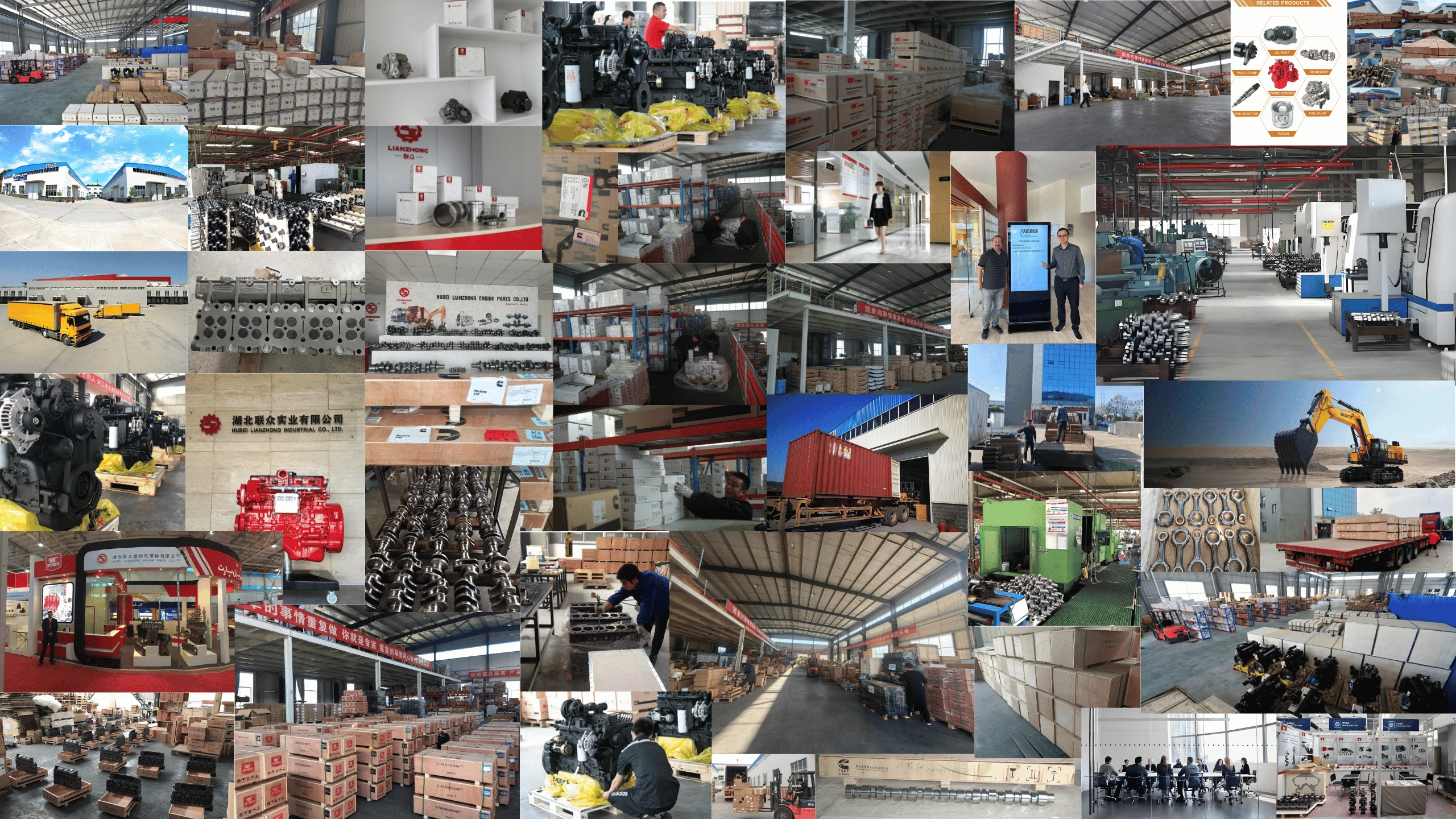 （Cummins 6BT Parts Supplier）Cummins 6BT engine parts manufacturing factory in China – Volgen Power production line