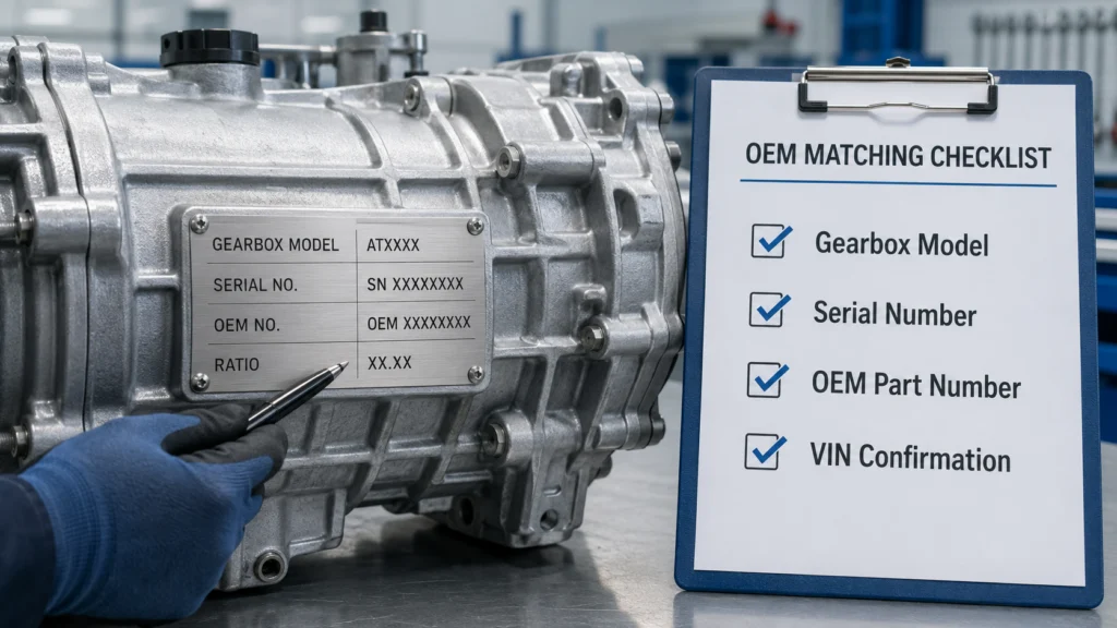 Volvo I-Shift parts buying guide gearbox identification plate checklist