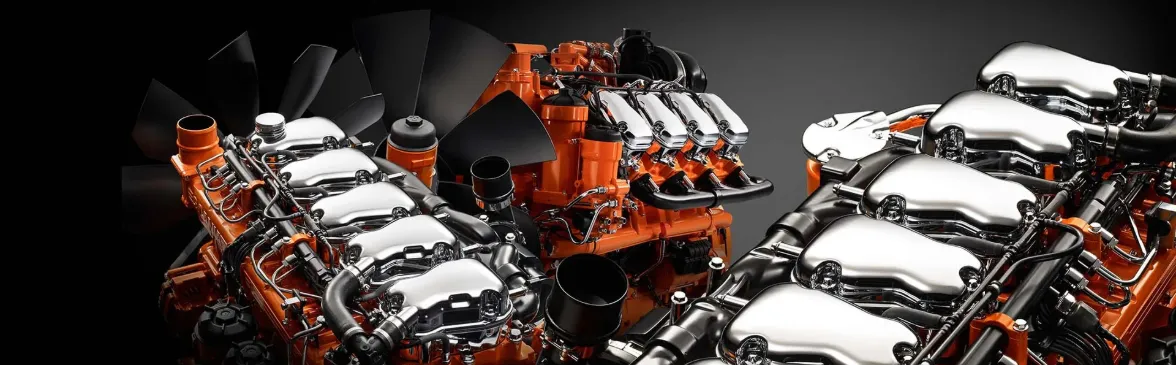 Scania DC12 and DC13 industrial engine applications for heavy duty equipment parts