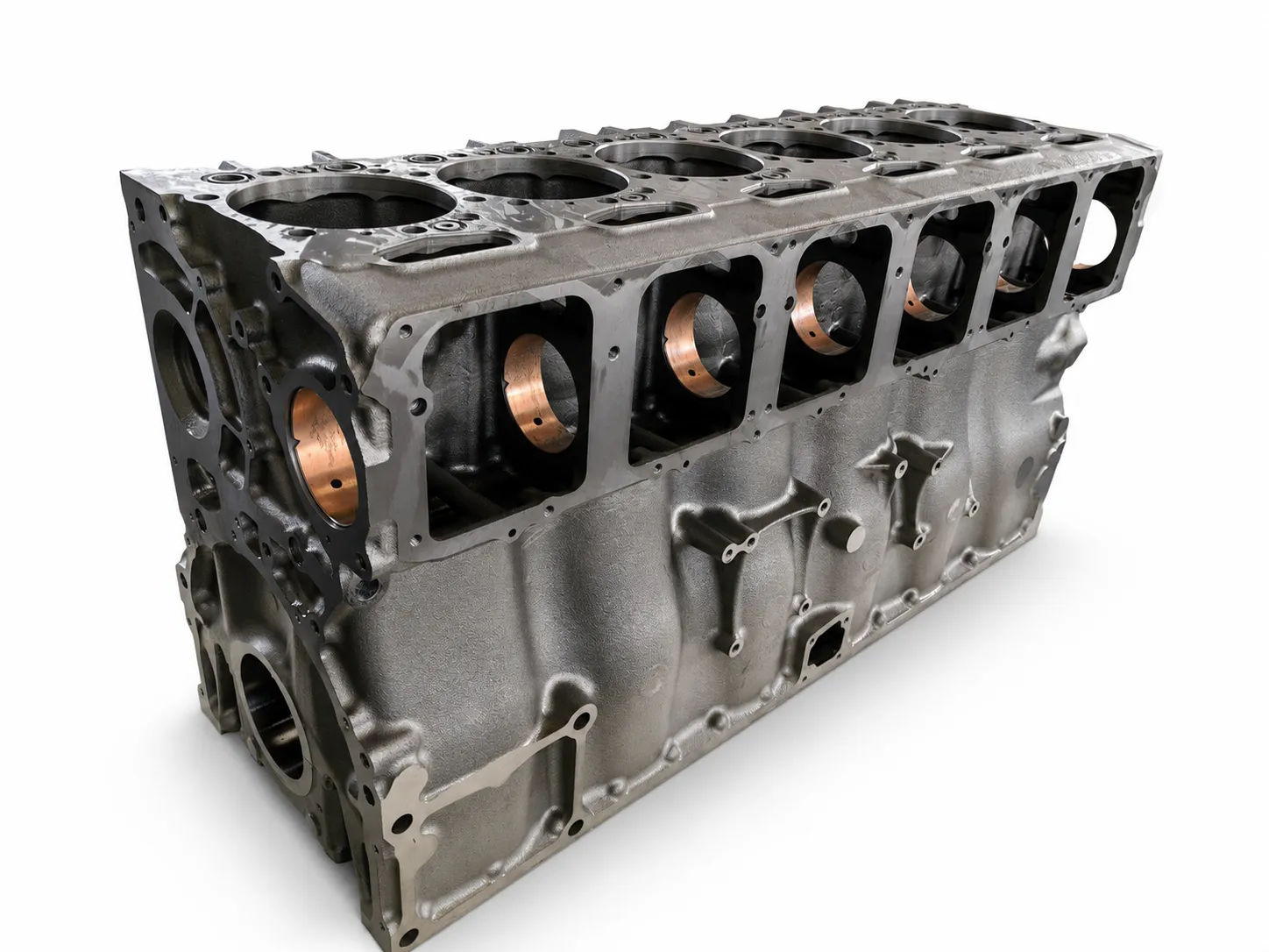 Scania DC13 engine cylinder block for heavy-duty truck engine replacement and overhaul