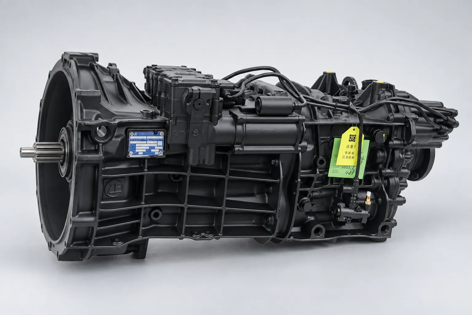 ZF commercial vehicle transmission assembly for heavy-duty truck applications